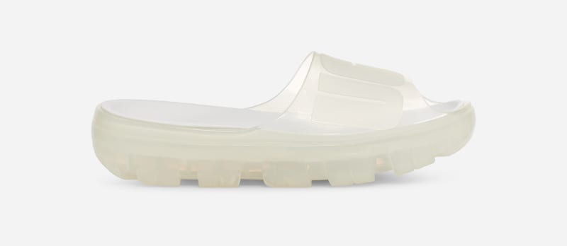 UGG Women's Jella Clear Slide Synthetic Sandals in Clear