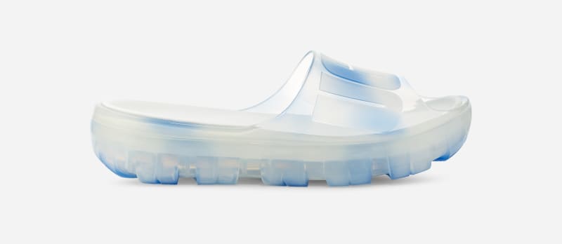UGG Jella Clear Watercolors-slipper voor Dames in Cloudy Sky