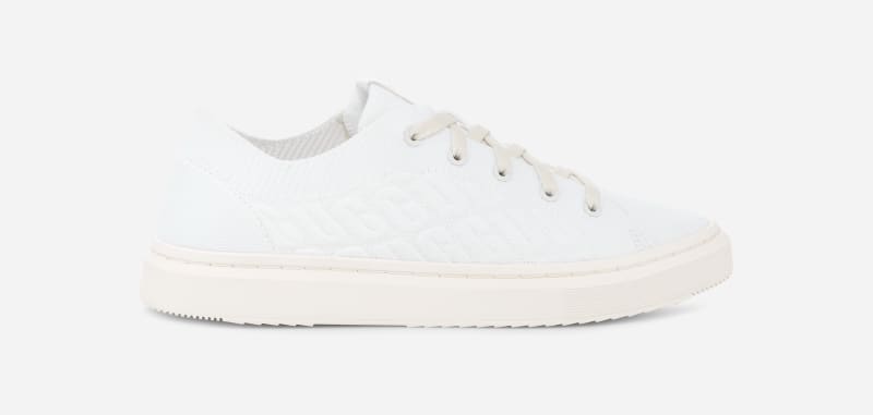 UGG Alameda Graphic Knit Trainer for Women in White Knit