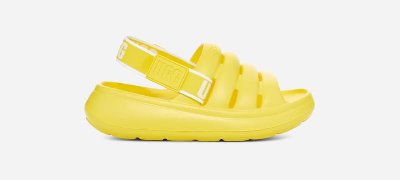 UGG Sport Yeah-slipper voor Grote Kinderen in Sunny Yellow