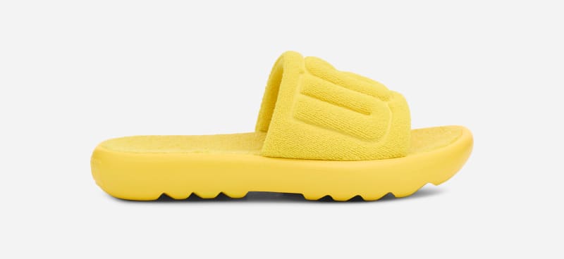 UGG Women's Mini Slide Sandals in Sunny Yellow