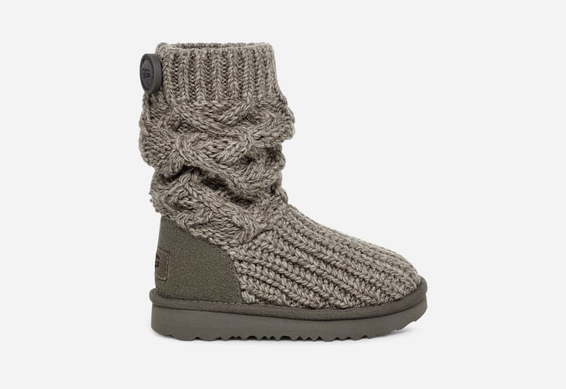 Toddlers' Classic Cardi Cabled Knit Classic Boots