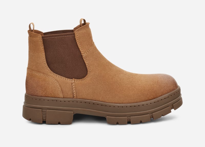 UGG Botte chelsea Skyview pour Homme in Brown