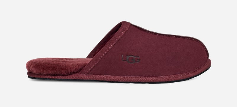 UGG Scuff Chaussons pour Homme in Red