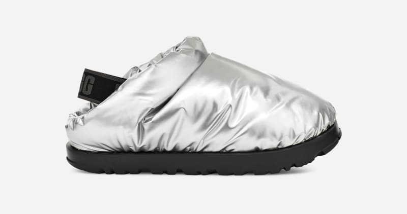 UGG Women's Spaceslider Slipper Textile Slippers in Silver