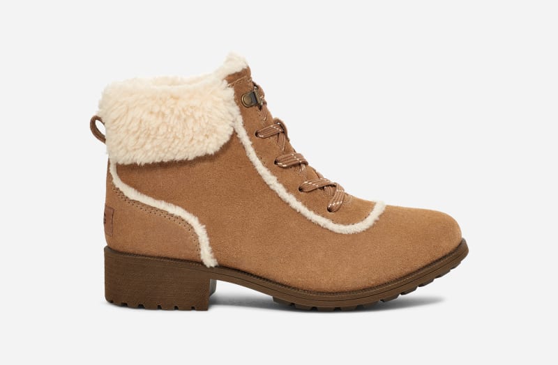 UGG® Bodie Fur Lace Boot