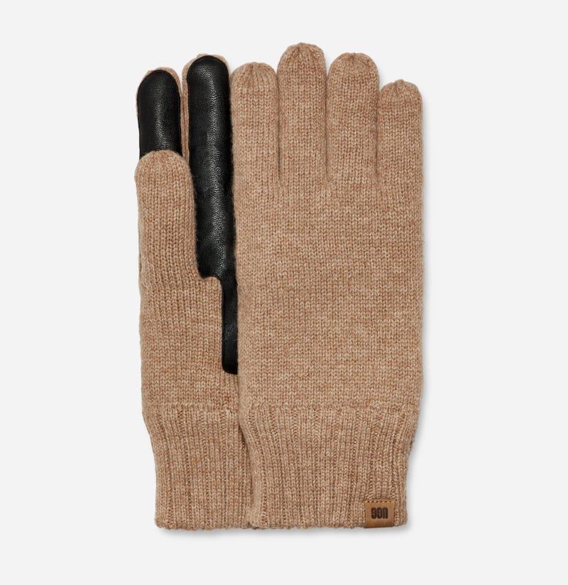 UGG Knit Glove in Brown