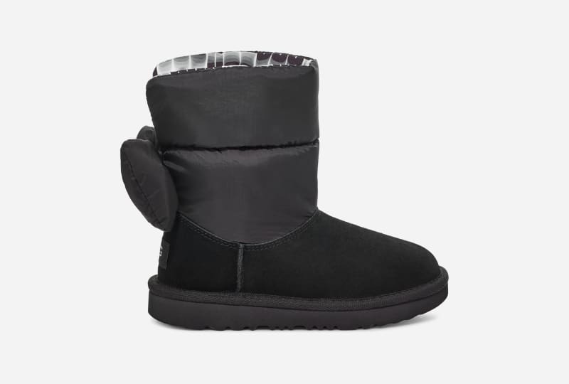 UGG Bailey Bow Maxi Boot for Kids in Black