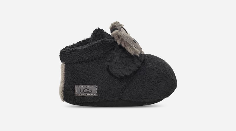 UGG Bixbee Koala Stuffie Boot for Kids in Black