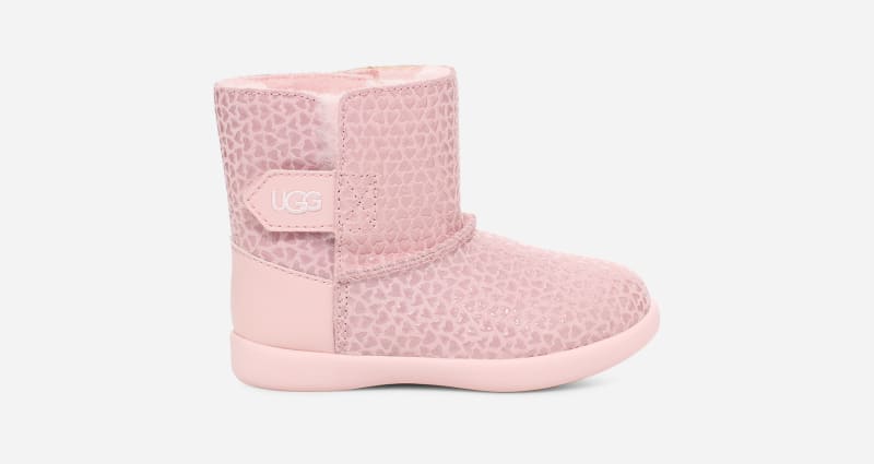 UGG Toddlers' Keelan Gel Hearts Boots in Pink