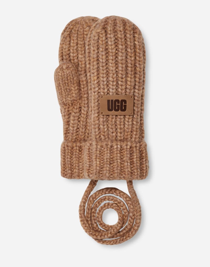 UGG Chunky Mitten in Brown