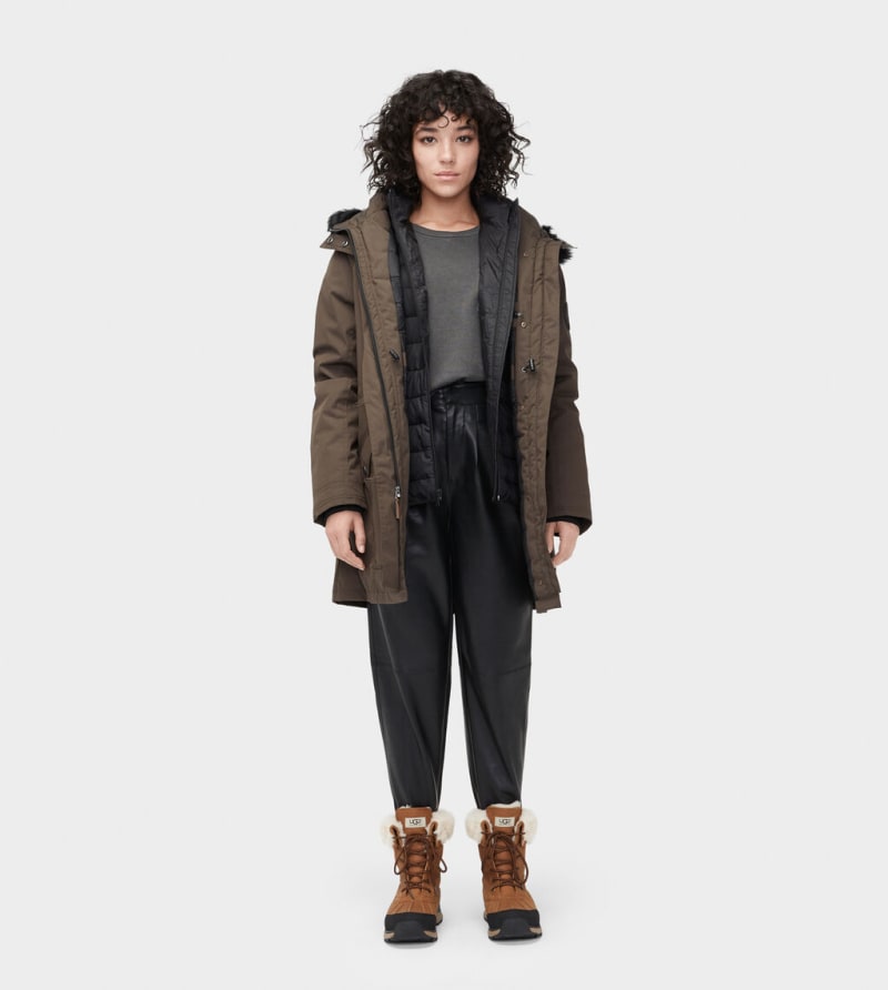 UGG Adirondack Parka for Women in Brown