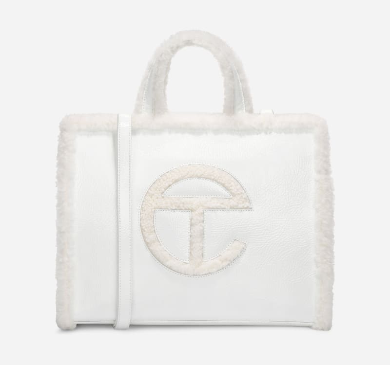 UGG x TELFAR Medium Bag Crinkle in White
