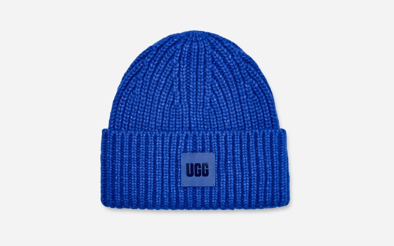 UGG Chunky Cuff Beanie for Men in Night Sky