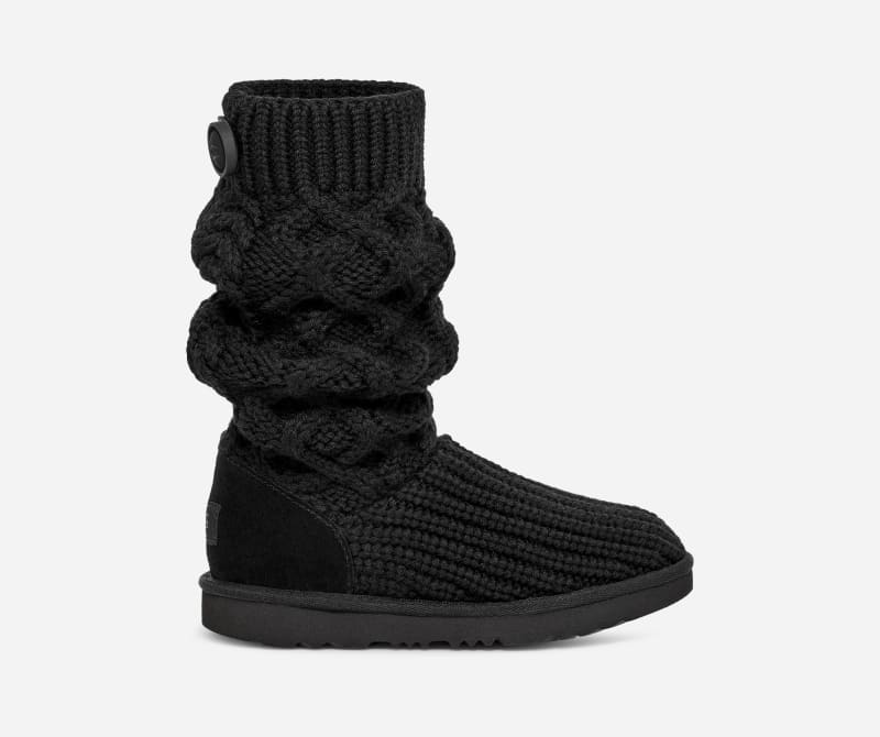 Kids' Classic Cardi Cabled Knit Classic Boots