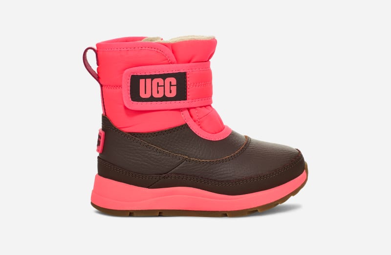 UGG Taney Weather Boot for Kids in Super Coral