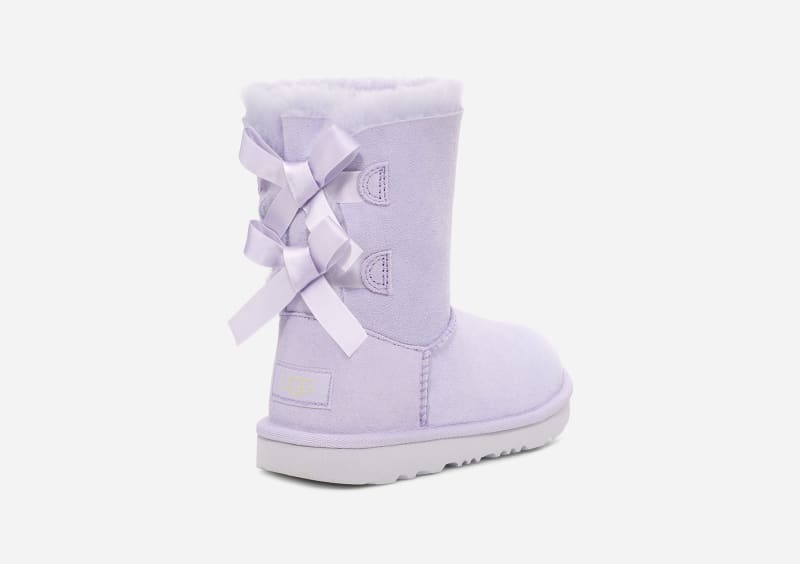 UGG Bailey Bow II Classic Boot for Kids in Sage Blossom