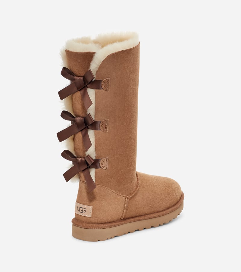 UGG Tall Bailey Bow II Boot for Women in Brown