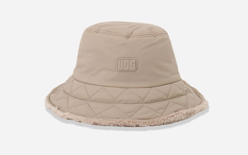 UGG Reversible AW Bucket Hat in Grey