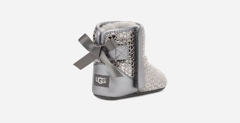 Infants' Jesse Bow II Gel Hearts Suede Boots