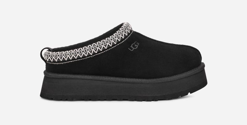 UGG® Women's Tazz Suede Slippers in Black