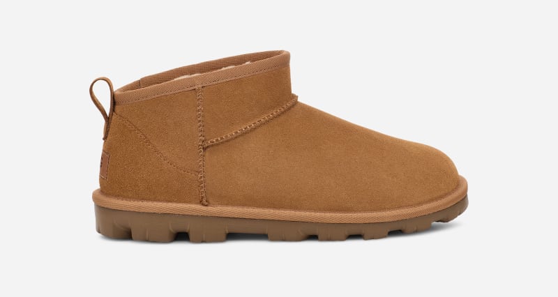 UGG Women's Essential Ultra Mini Boot in Brown, Size 43