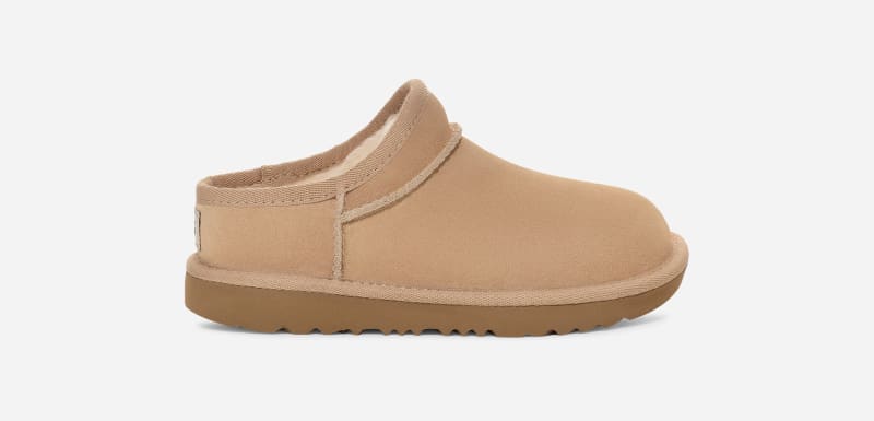 UGG Classic-pantoffel in Beige, Maat 33.5, Suede