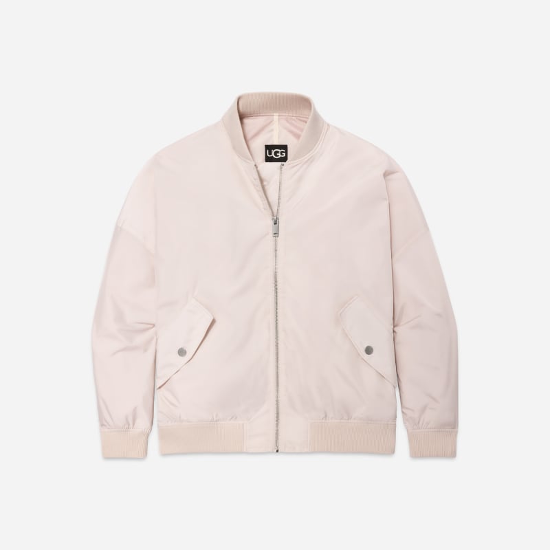 UGG Janiya Bomber Jacket for Women in Antique, Size 2XS/XS, Polyester