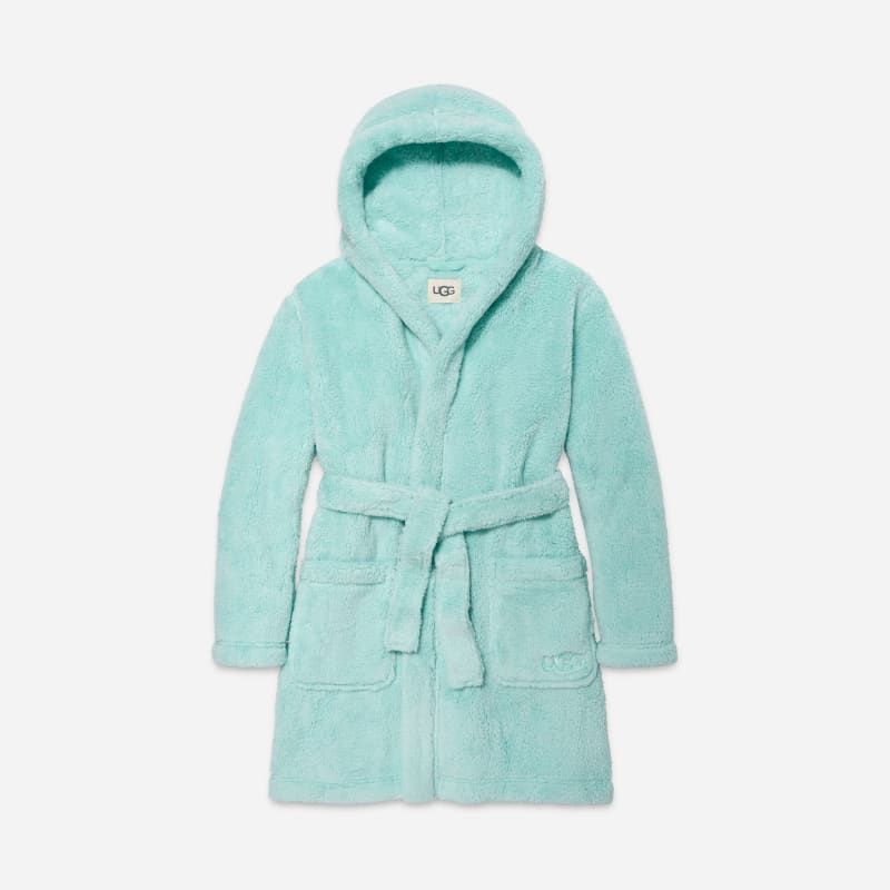 UGG Women's Aarti UGG fluff Dressing Gown in , Size Large | Polyester