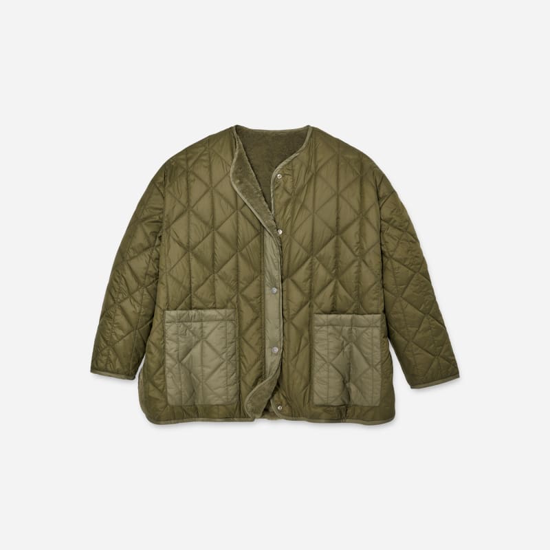 UGG Giacca Amilea trapuntata double face in Green, Taglia L