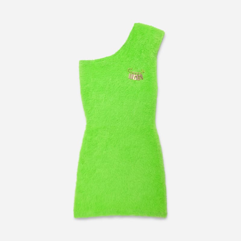 UGG URSeen Dress for Women in Green Multi, Size Medium, Nylon