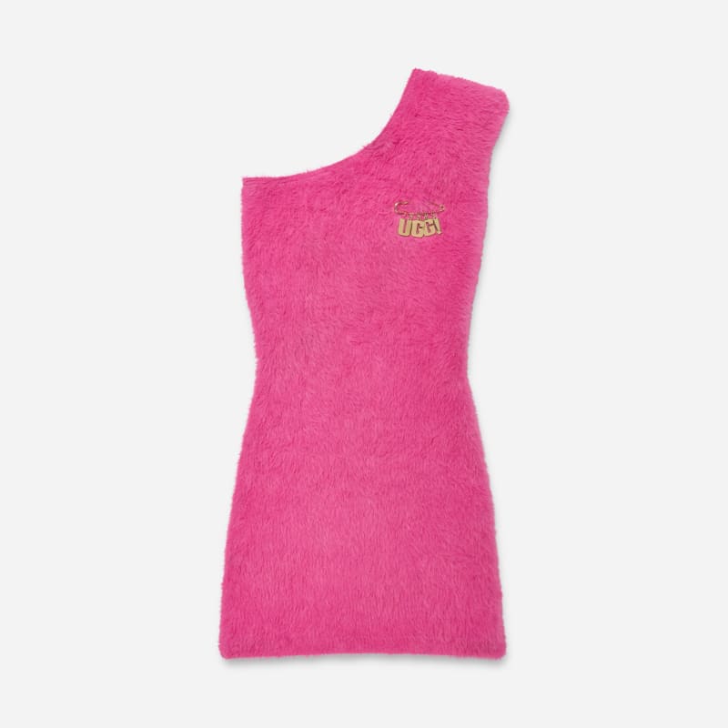 UGG URSeen Dress for Women in Raspberry Multi, Size Large, Nylon