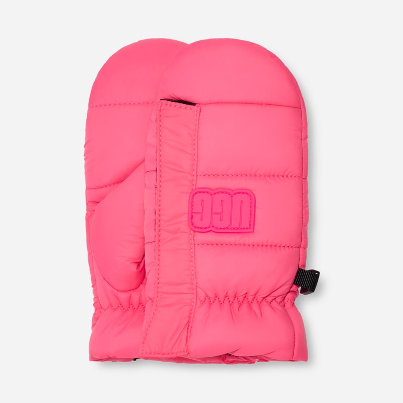 UGG Maxi Mitten for Kids in Cosmo Pink, Size 4/6 YRS, Polyester