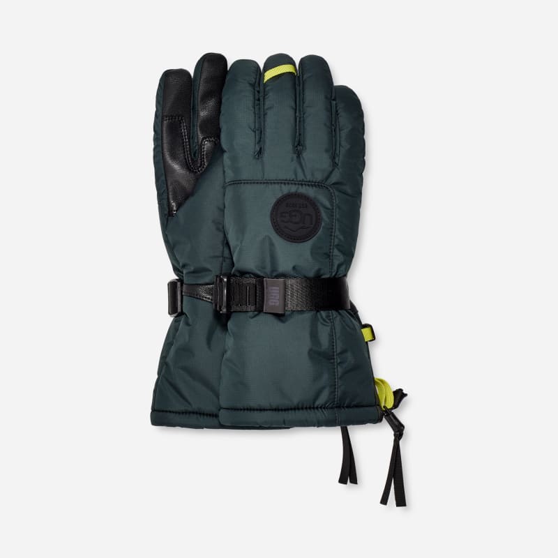 UGG Shasta Gauntlet Glove for Women in Black, Size Small, Recycled Materials/Water Resistant/Polyester