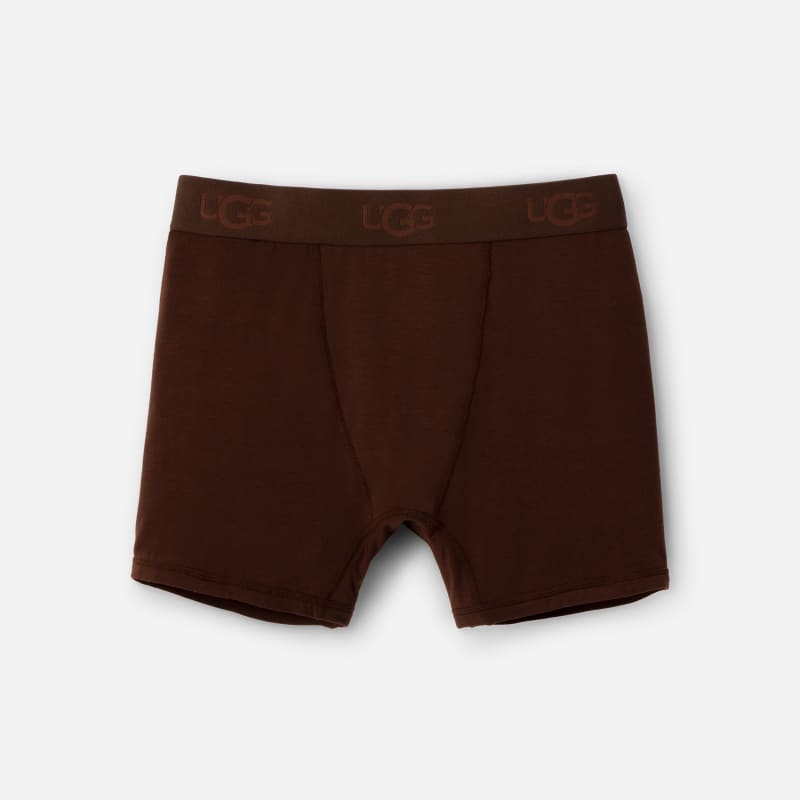 UGG Alexiah Boy Short for Women in Cola, Size 1X, Polyester