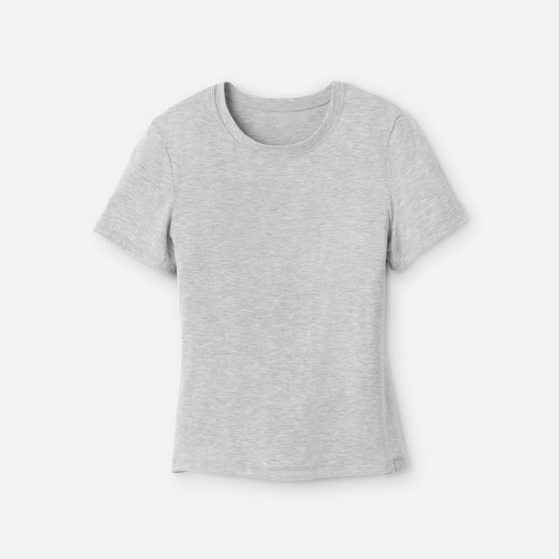 UGG Miriam Baby T-Shirt for Women in Grey, Size Small, Polyester