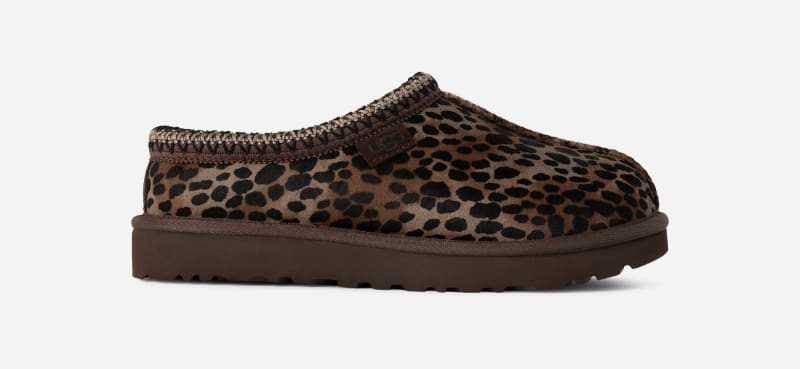 UGG Tasman Caspian for Women in Brown, Size 6, Recycled Materials/Suede/Cow Hair