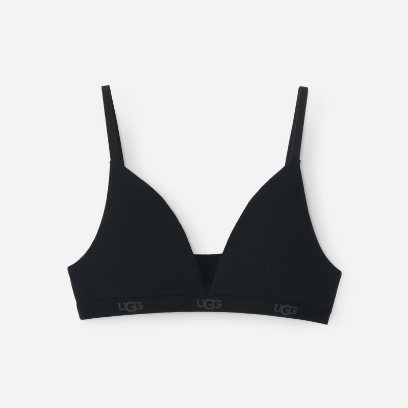 UGG® Women's Francis Bralette LENZINGu2122 ECOVEROu2122 Viscose Blend Bralettes Intimates in Black, Size S