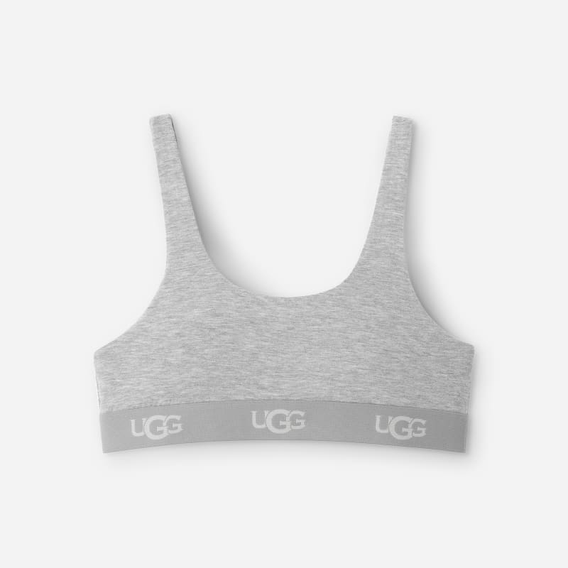 UGG Gwendolynn Bralette for Women in Grey, Size XL, Polyester