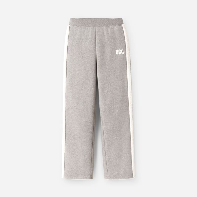 UGG Myah Bonded Fleece Jogger for Women in Grey, Size Small, Polyester/Cotton