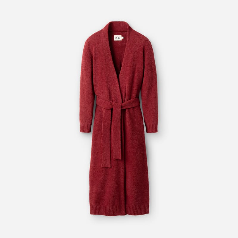 UGG Lenny Robe II for Women in Rubious, Size XS, Polyester