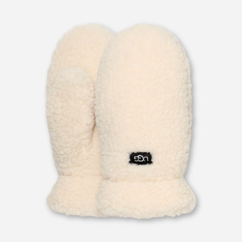 UGG fluff Mitten for Kids in Nimbus, Size 4/6 YRS, Polyester