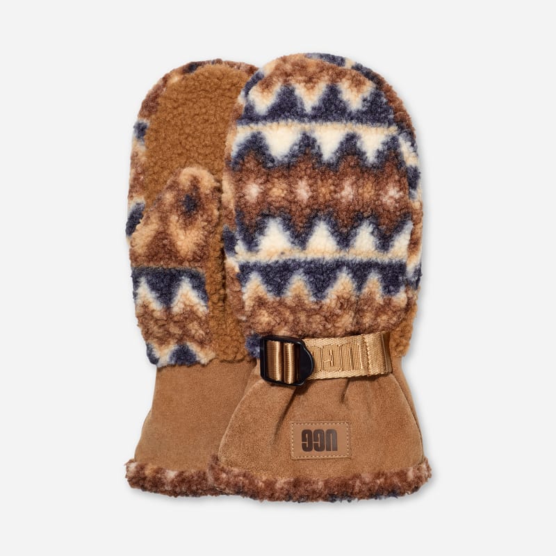 Elias UGG fluff-want in Mariner UGG braid, Maat S/M, Polyester