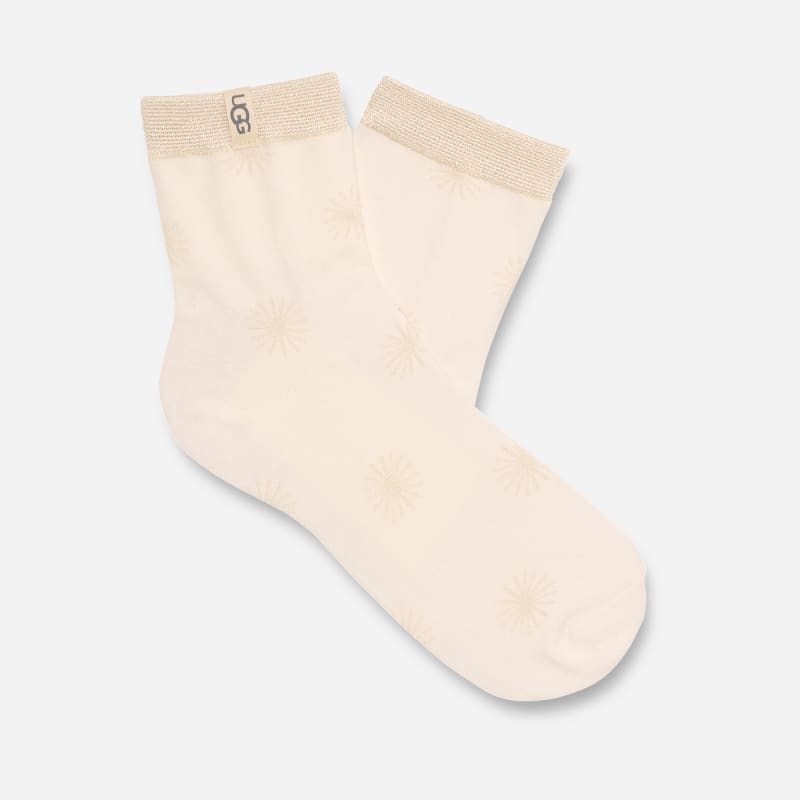 UGG® Women's Hadley Sock Cotton Blend/Recycled Materials Socks in Nimbus