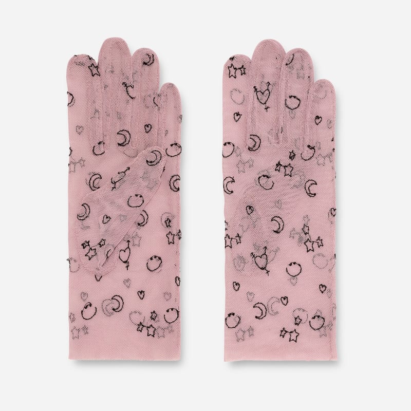 UGG Areum Glove for Women in Dusty Lilac, Size Large, Polyester