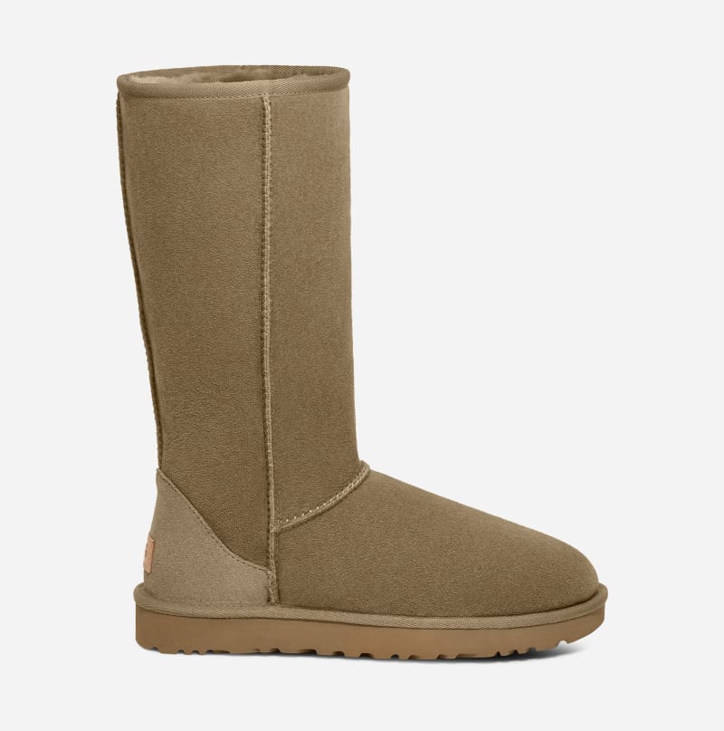 UGG Classic Tall II Laarzen voor Dames in Brown, Maat 36, Shearling