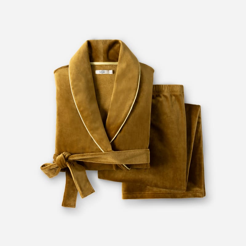 UGG Raechelle Wrap Set for Women in Savanna/Hopper, Size XL, Fleece/Recycled Materials/Polyester