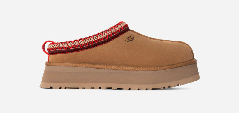 UGG Tazz for Women in Brown, Size 6, Suede/Polyester/Wool