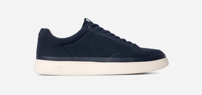 UGG South Bay Low Suede Sneaker for Men in Blue, Size 10, Suede/Polyester/Cotton
