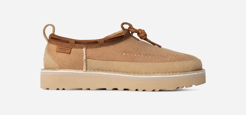 UGG® Tasman Crafted Regenerate Sheepskin Clogs Slippers in Sand, Size M 8/W 9